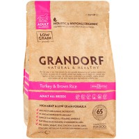 GRANDORF Сухой корм д/с всех пород индейка/ рис 12 кг
